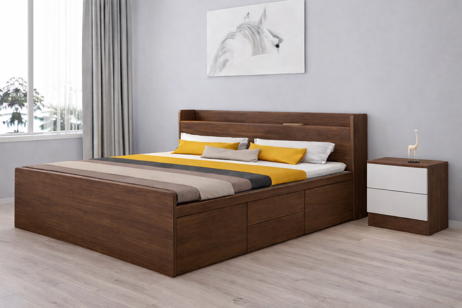 giường ngủ đẹp 1m6