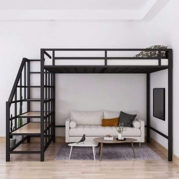 Giường gác xép lắp ghép 1m4 - GXTN14